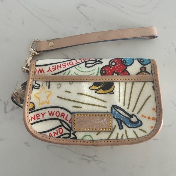 Dooney & Bourke x Disney Parks Sketch Wristlet, Rare, Collectors Item– EUC - Picture 7 of 13